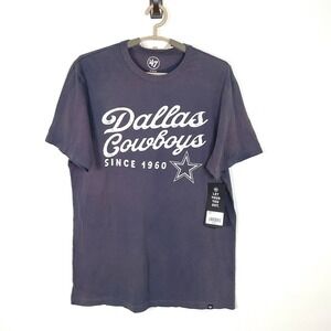 47 Brand‎ NFL Dallas Cowboys Bleach T-Shirt Graphic Tee Medium